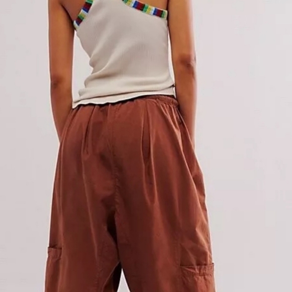 FREE PEOPLE- Kahlani Harem Pull-On Pants - Picture 2 of 3